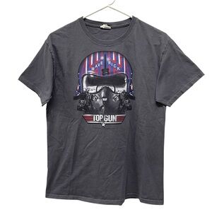Top Gun Maverick Gray Helmet T Shirt // M